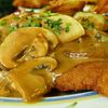 Schnitzel mit Champignons